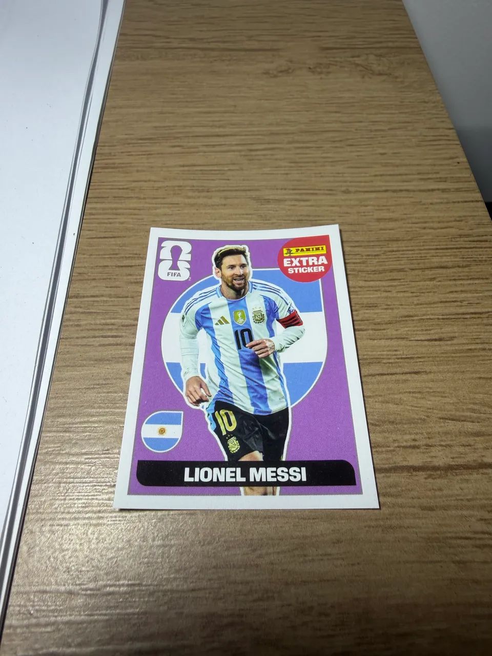 Figurinha copa do mundo 2026 Extra Lionel Messi 