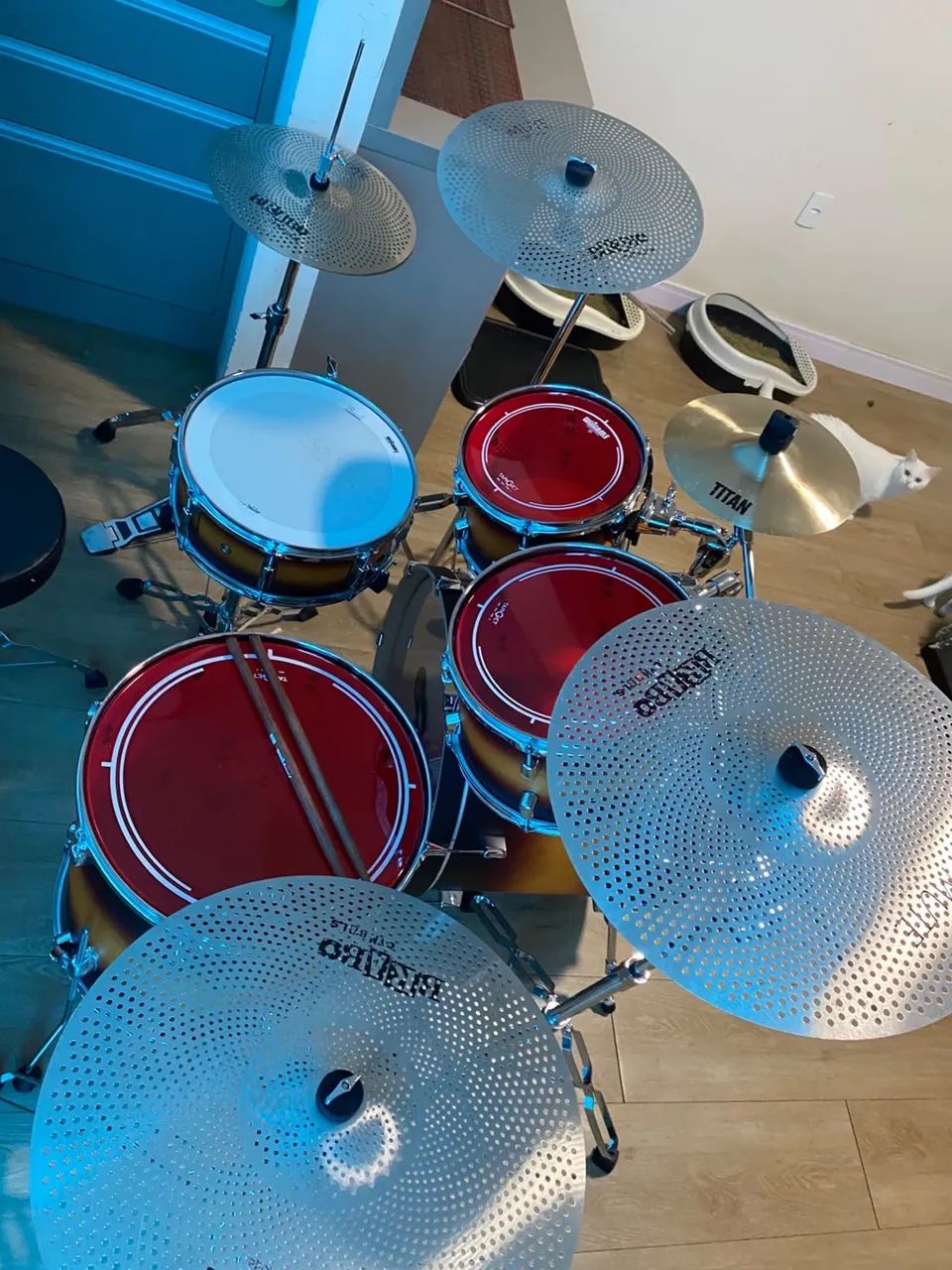 Bateria Pearl Decade Maple - Foto 2