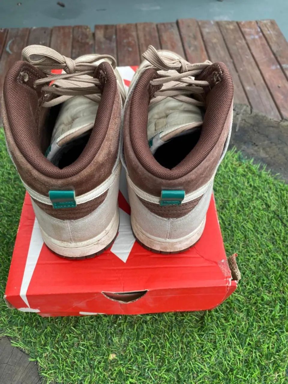 Tênis Nike Dunk High n*40 - Foto 4