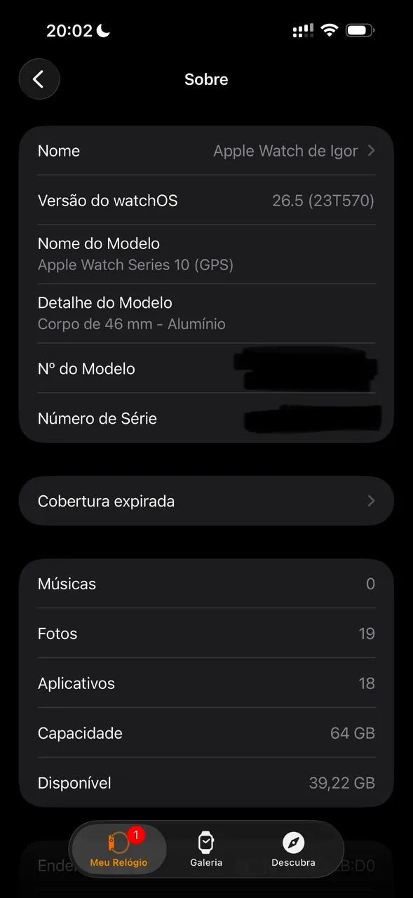 Apple Watch Series 10 46mm alumínio - Foto 2