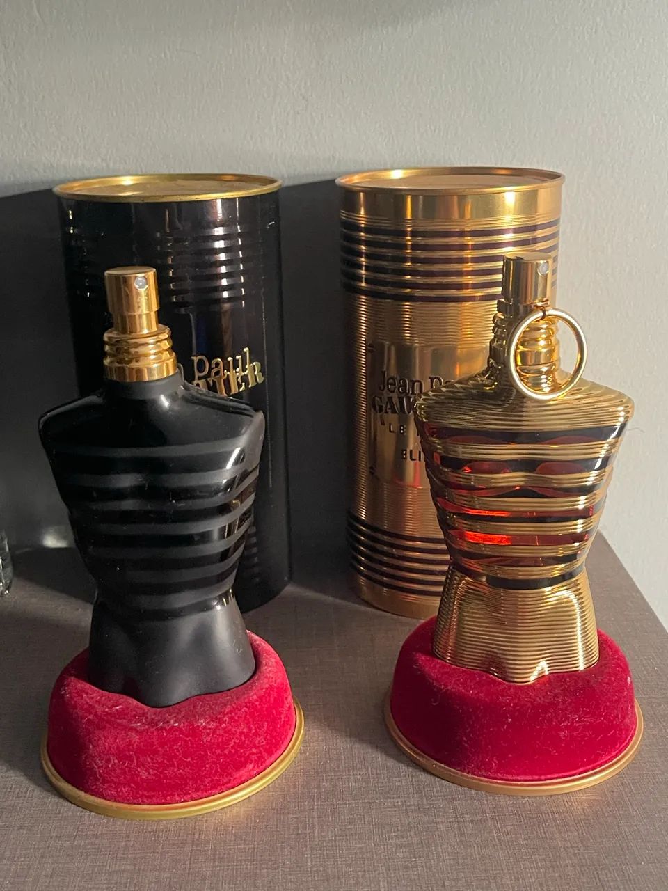 Le male elixir e le male le parfum 125 ml acompanha a caixa 