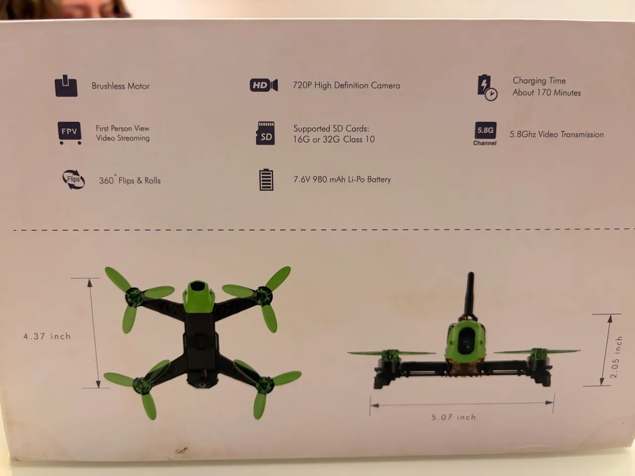 H123D X4 Jet Hubsan Drone - Foto 2