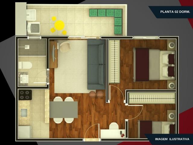 Apartamento Vila Formosa,2 dormitórios,1 vaga de garagem; - Foto 15