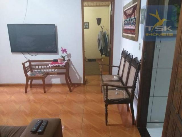 Ca0052 fazenda rio grande/casa 180,00 m² lote 270,00 m² nacôes/centro, troca chácara - Foto 8