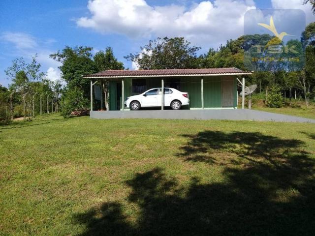 Ch0190 mandirituba chácara 4.400 m² vendo ou troco lugar bom de conhecer - Foto 2