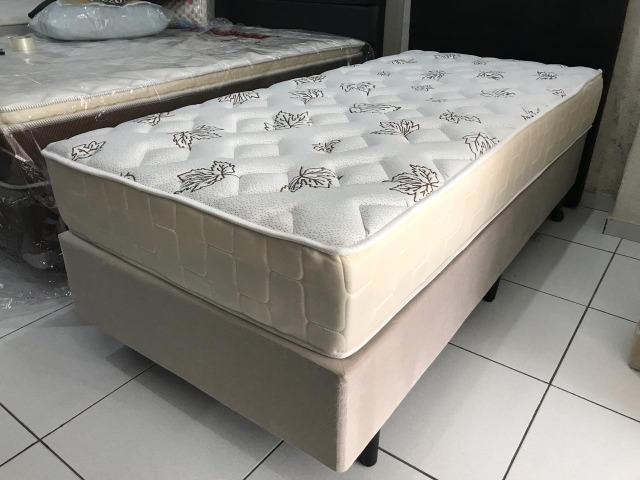Cama Box Solteiro Umaflex em Molas - Peça Nova!