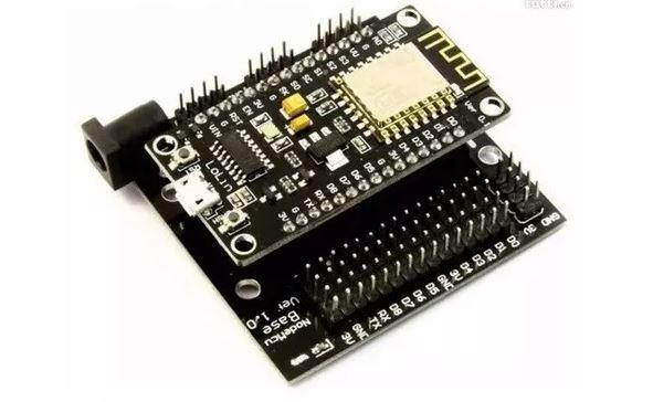 COD-AM129 Placa Base Nodemcu Shield Adaptador Esp8266 Arduino Automação Robotica - Foto 3