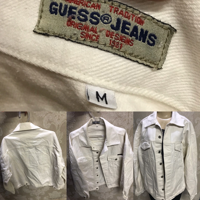 jaqueta jeans guess masculina