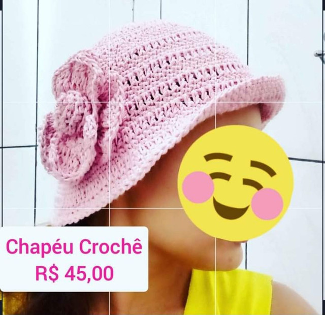 CHAPÉU DE CROCHÊ