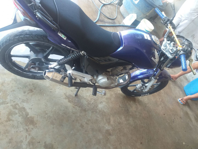 Vendo ou troco titan 150 mix completa - Foto 3