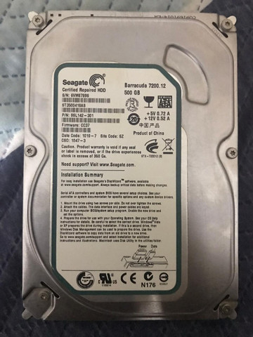 HD Seagate Barracuda 7200.12 500gb - Foto 2