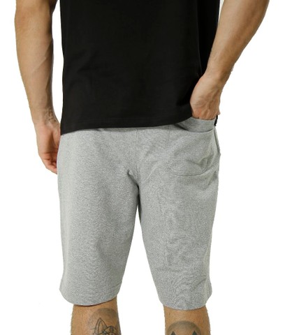 Bermuda de Moletom Masculina Cinza Clara - Foto 3