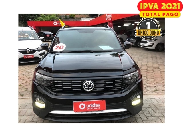 VOLKSWAGEN T-CROSS 2020 1.0 200 TSI TOTAL FLEX COMFORTLINE AUTOMÁTICO