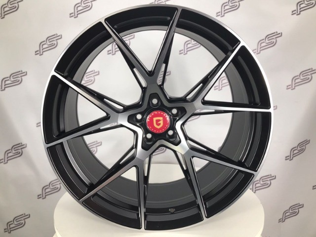Rodas Gisa Flow Form Glória 5x112 - 22x8,5 e 22x10 aro 22 duas talas - Foto 3