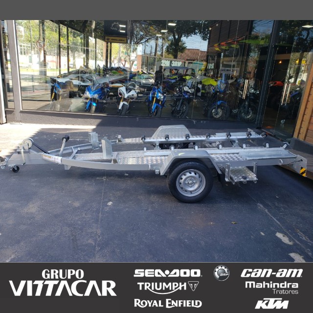 Carretinha Free Hoby Reboque Tripla para Jet Ski Quadriciclos e Motos 2022 - Foto 2