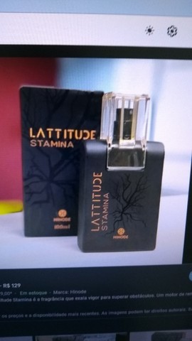perfume lattitude stamina é bom