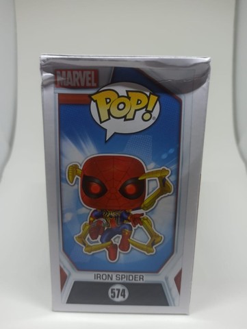 Funko Pop Marvel Iron Spider C Manopla Avengers Endgame 574 - Foto 5