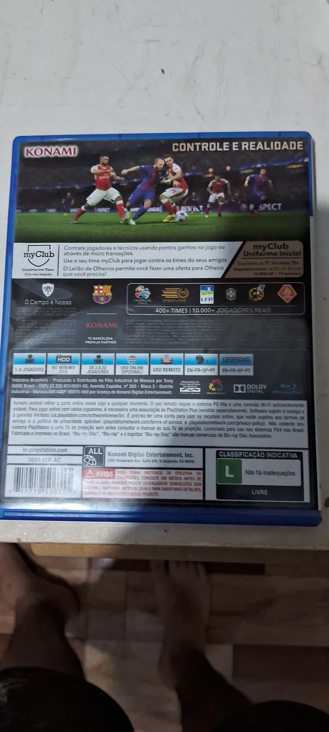 Jogo de futebol ps4  +189 anúncios na OLX Brasil