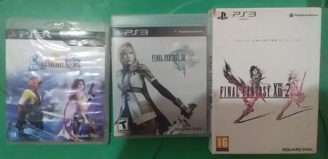 Jogo Final Fantasy XIII - Ps3 Mídia Física Usado