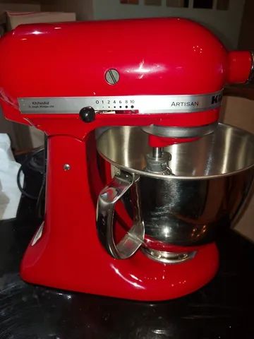 Batedeira KitchenAid Artisan 4.8L Vermelho 220V - Foto 3