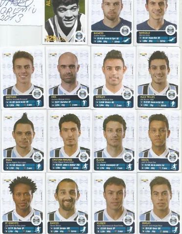 figurinhas time completos gremio  - Foto 5