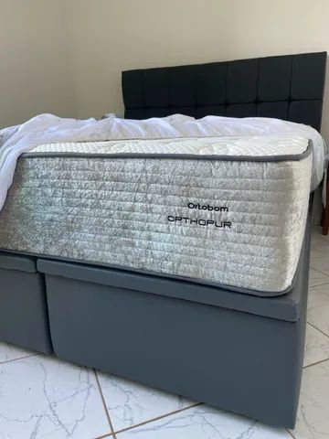 Cama + Colchão Ortobom - Foto 5