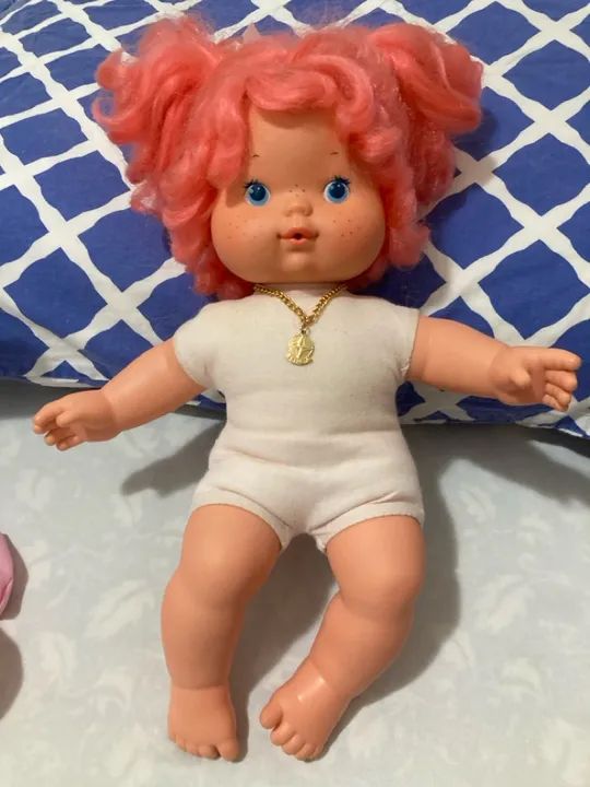 Bebê moranguinho anos 80 rara - Foto 4
