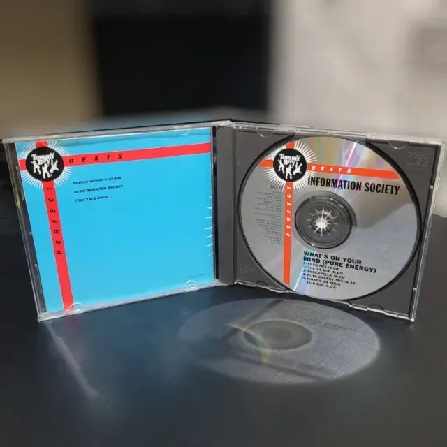 CD Single Information Society - What's on Your Mind (Pure Energy) (Usado Importado) - Foto 2