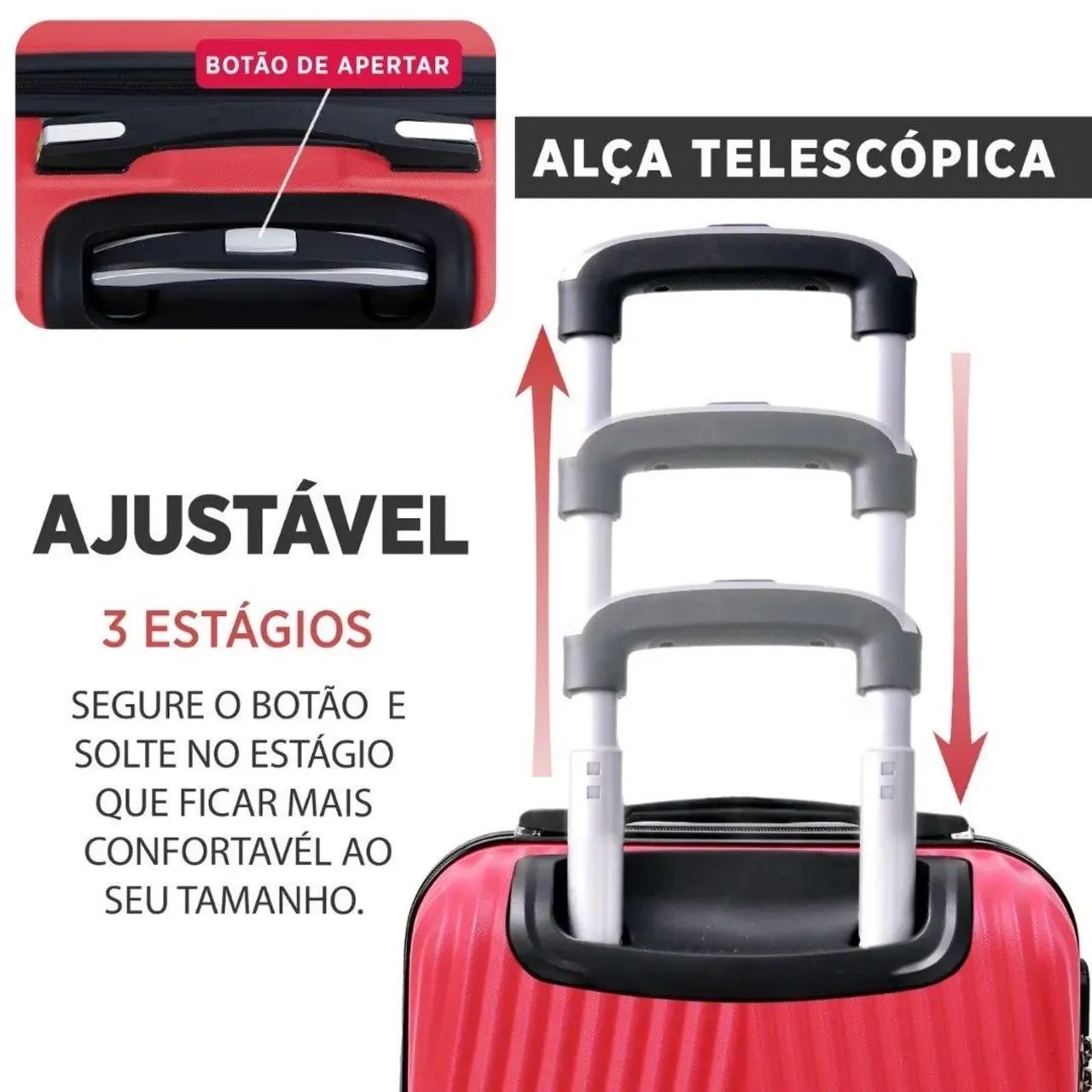 Mala de bordo 10 kg - Foto 3