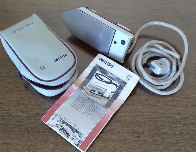 Antigo ferro portátil Philips - Foto 3