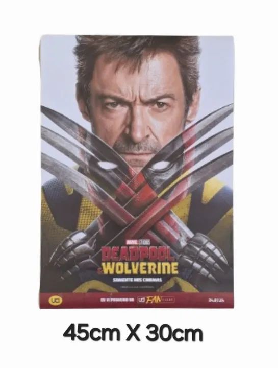 PÔSTER DEADPOOL E WOLVERINE FILME 2024