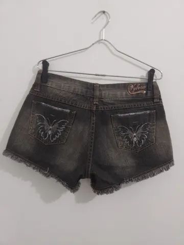 shortinho jeans com aplicação  - Foto 2