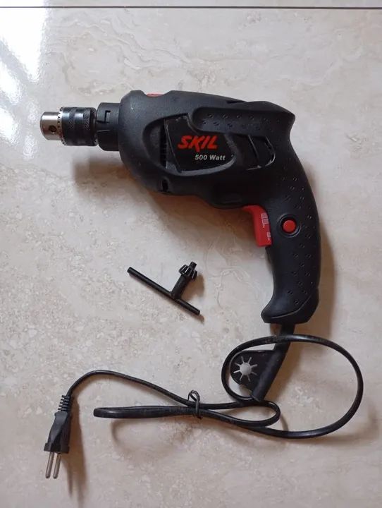  Furadeira de Impacto Skil 500W 127V Com Chave De Mandril nova (na caixa).