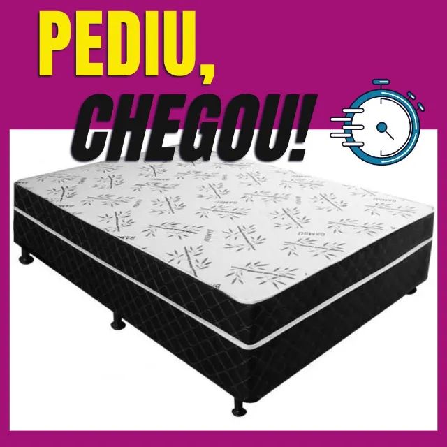 Cama Box Casal Lacrada - Menor Preço