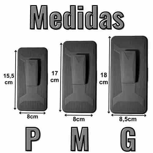 Suporte De Cintura articulado em plástico com veludo interno - Foto 2