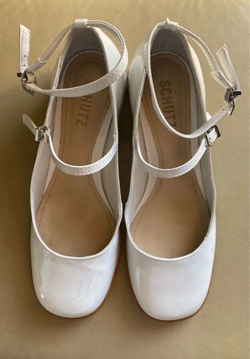 Sapato branco boneca Schutz  - Foto 4