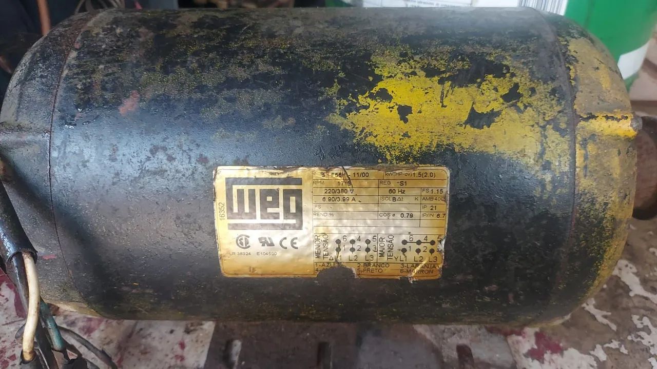 MOTOR DE 2CV PARA BITONEIRA  - Foto 2
