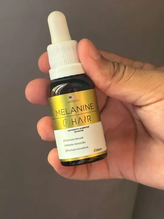 Melanine Hair- cabelo, pele e unha.