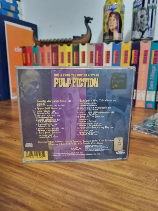 Cd  Trilha sonora Pulp Fiction - Foto 4