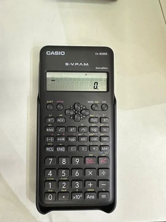 Calculadora Científica Casio FX-82MS Preta - Foto 2