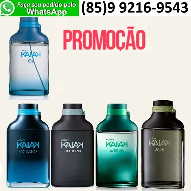 Super Promoção Dia dos Namorados Perfume Masculino Kaiak Urbe Aventura O2 Oceano Extremo 1