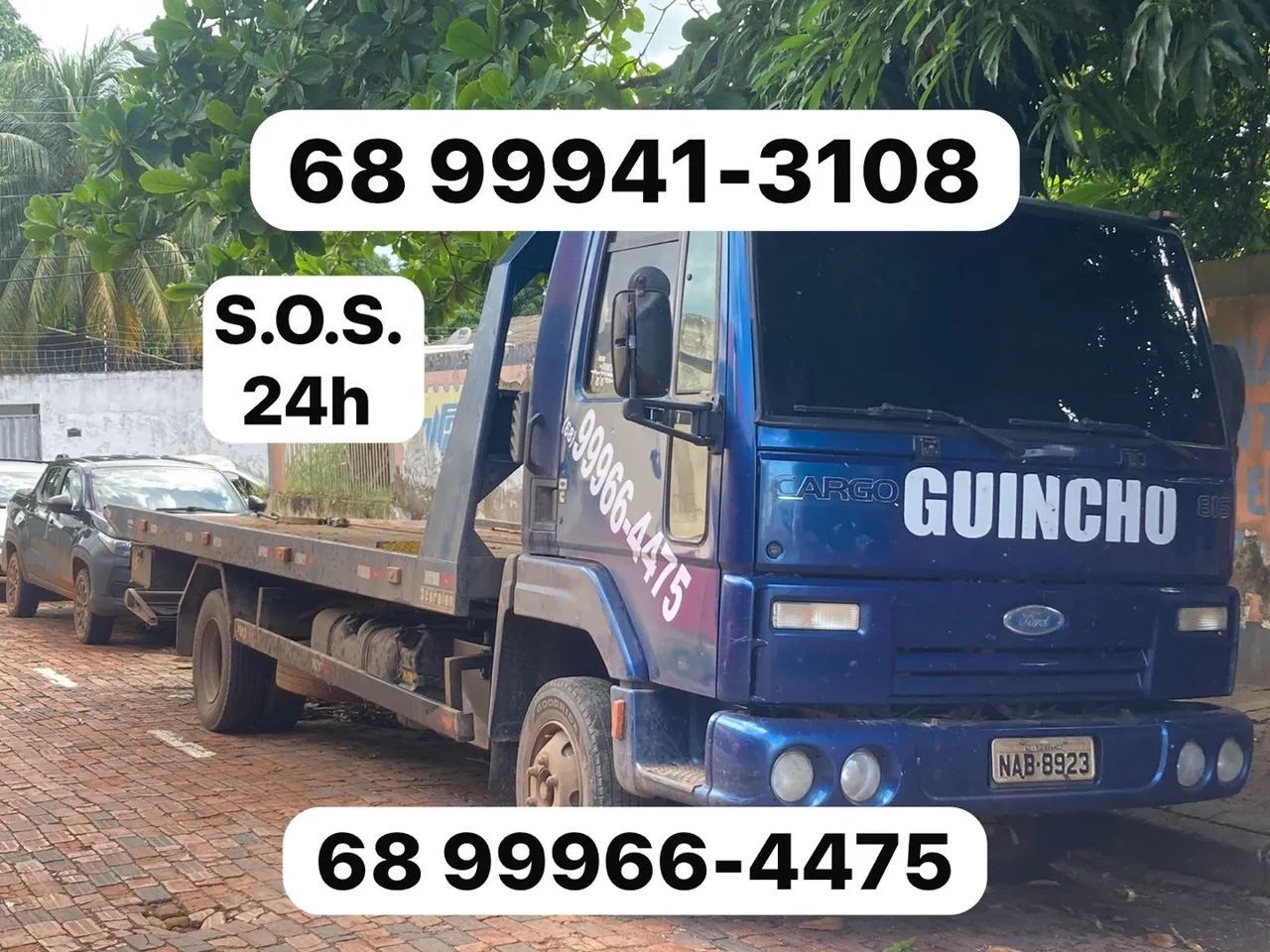 Guincho barato, levamos direto pra oficina 24horas 