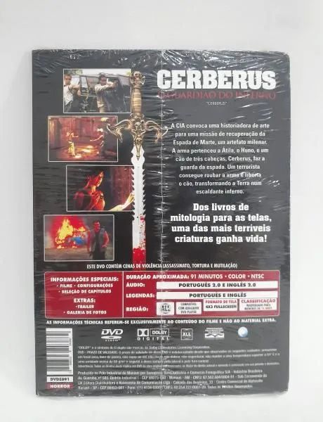 DVD Original lacrado Cerberus - O Guardião do Inferno - Foto 5