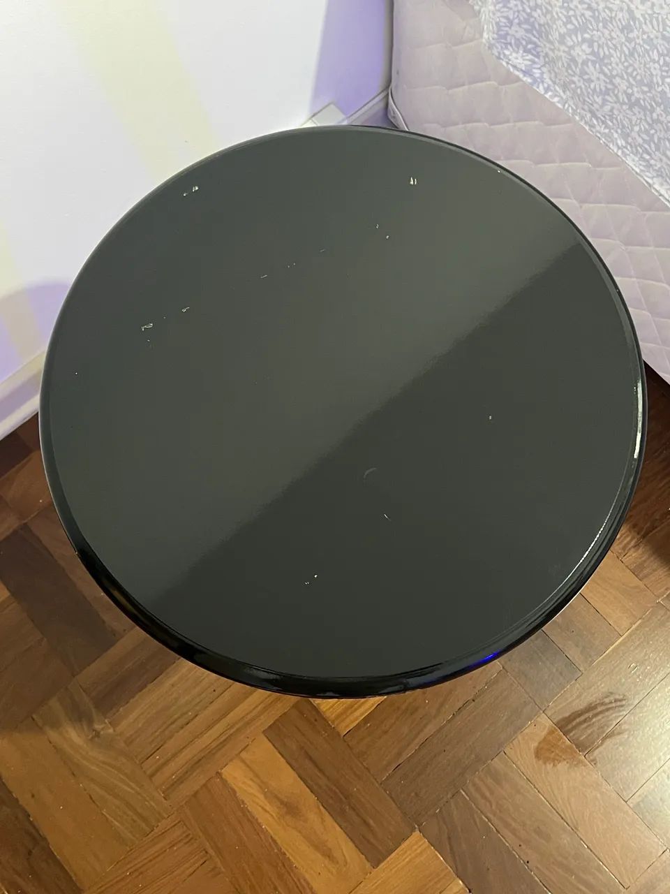 Mesa de Apoio Preta Pé Palito  - Foto 2