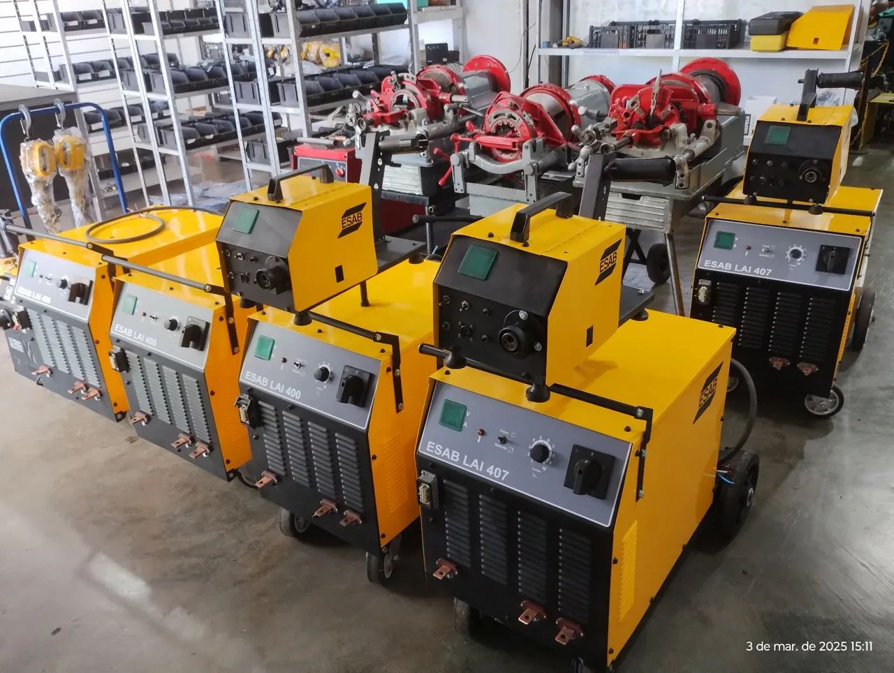 Máquina de Solda mig esab LAI 407. - Foto 5