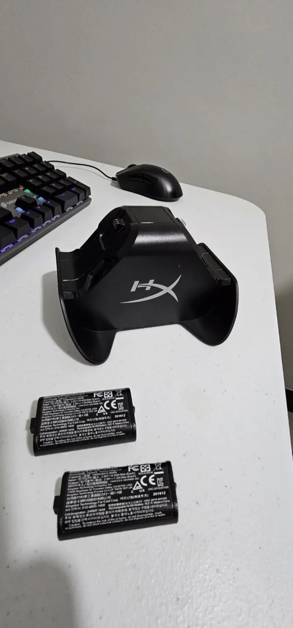Carregador Hyperx Chargueplay Duo P-Xbox, cabo de 1400mah