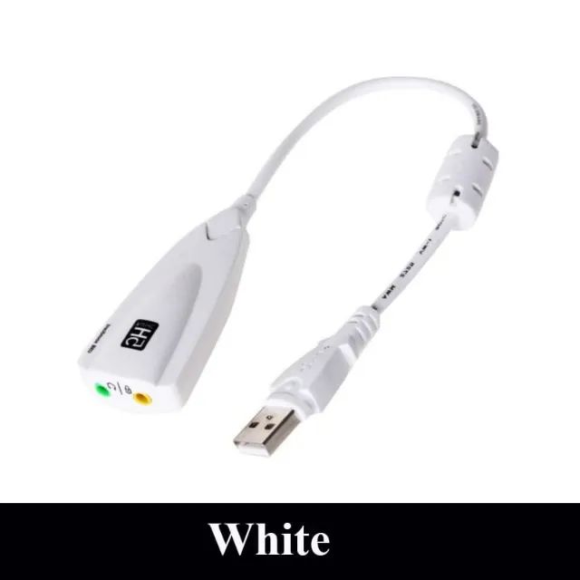 Placa de Som / Áudio USB com cabo Extensor Novo Plug and Play - Foto 5