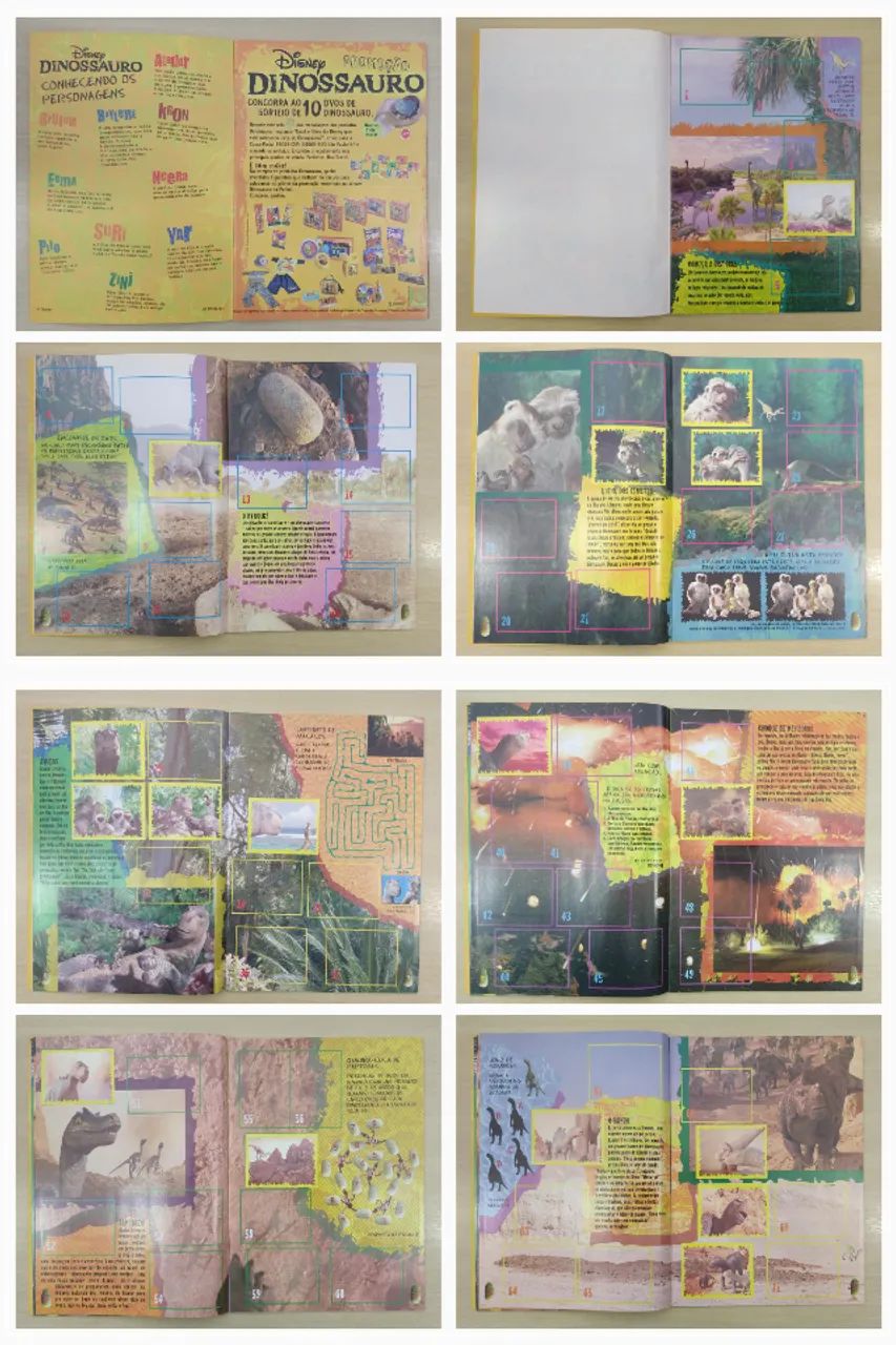 Álbum De Figurinhas - Disney Dinossauro 2000 PANINI  - Foto 2