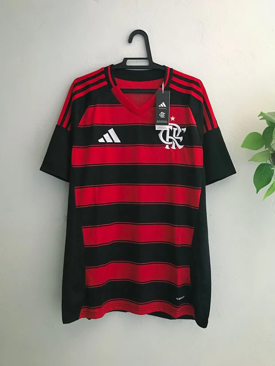 Camisa Flamengo Adidas Rubro-negra 2025 - Nova