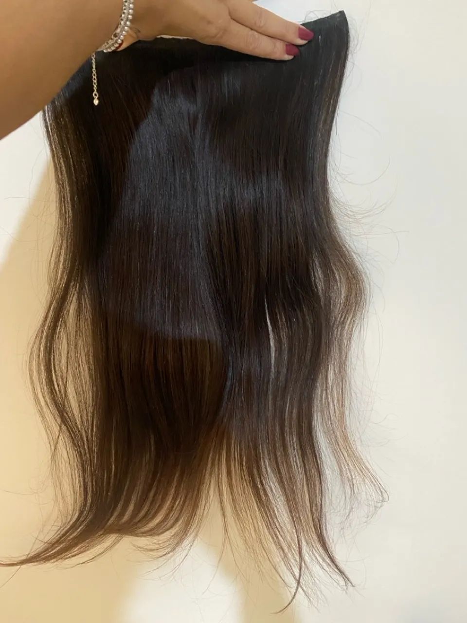 Cabelo Humano em tela  - Foto 4